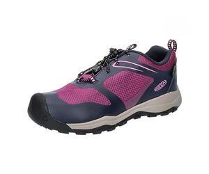 KEEN Unisex-Child Wanduro Low Waterproof Sneakers, Sky Captain/Charisma, 31