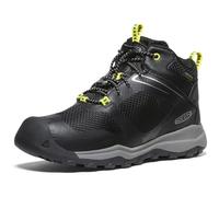 KEEN Unisex-Child Wanduro Mid Waterproof Hiking Boots, Black/Silver, 25/26
