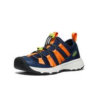 KEEN Unisex Kinder Motozoa Sneaker Sneakers, Naval Academy Bright Marigold