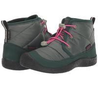 KEEN Unisex Kinder Howser 2 Chukka Waterproof Chukka Boots, Dark Forest/Fuchsia Purple, 34 EU