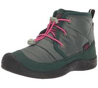 KEEN Unisex Kinder Howser 2 Chukka Waterproof Chukka Boots, Dark Forest/Fuchsia Purple, 37 EU