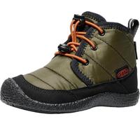 Keen - Youth Howser II Chukka WP - Winterschuhe, Gr. 34, schwarz/braun (DarkOlive/GoldFlame)