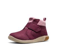 Winterstiefel KEEN "KNX MIDDIE", Kinder, Gr. 27/28, lila (fig, lilas), Leder, Textil, Schuhe Winterstiefel (64720514-27) fig, lilas