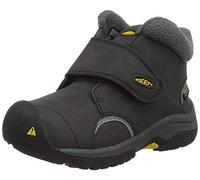 KEEN Unisex Kinder Kootenay Iii Mid Wp Stiefelette, Black/Keen Yellow, 30 EU