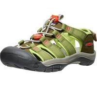 KEEN Unisex Kinder Newport Boundless Sandalen, Dark Olive Scarlet Ibis, 9 UK Child