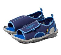 KEEN Unisex Kinder-Sandale Knotch River mit offenem Zehenbereich, Helles Kobaltblau, 25/26 EU