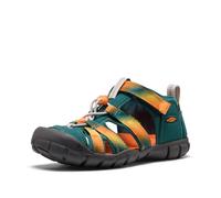 KEEN Unisex - Kinder Seacamp 2 CNX geschlossene Zehensandale, Ombre Mediterranea, 1 Big Kid