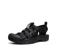 Keen Wanderschuhe Leder/Textil Schwarz/Schwarz - 47,5