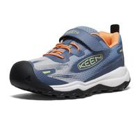 KEEN Unisex Kinder Wanduro Speed Sneaker, Vintage Indigo Mandarine, 34 EU
