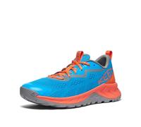 KEEN Versacore Speed Herren-Wanderschuhe, atmungsaktiv, belüftet, bequem, Blue Danube Scarlet Ibis, 39.5 EU