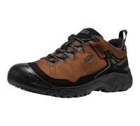 KEEN Herren-Wanderschuhe Targhee IV wasserdicht Nubukleder Bison/Black Größe 46