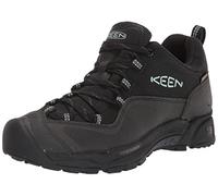 KEEN Wasatch Crest Waterproof Sneaker für Damen, Schwarz-blaues Glas, 38.5 EU