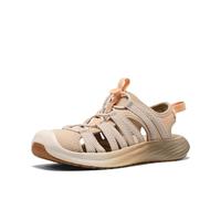 KEEN Whisper Lite für Damen, geschlossene Zehenpartie, langlebig, verstellbar, atmungsaktiv, Safari/Birke, 9.5
