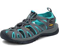 KEEN Whisper W, Damen Geschlossene Sandalen - Grau (Dark Shadow/Ceramic), 40 EU (7 Damen UK)
