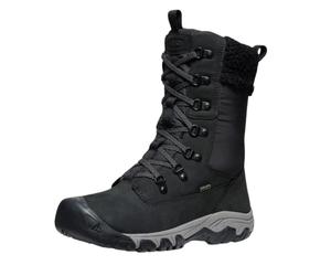 Keen Winterstiefel Greta Tall WP Boot (wasserdicht, warm, gefüttert) schwarz Damen, Größe Euro (US) 39 (8,5)