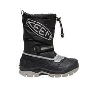 Keen Wanderschuhe Lederimitat/Textil Schwarz/Silber Warmfutter