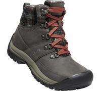 KEEN Damen Kaci 3 Winter Mid Waterproof Winterstiefel, Tortoise Shell/Red Plaid, 40.5 EU