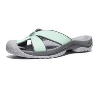 KEEN Women's Bali Slip On Closed Toe Flip-Flop, Lichen/Steel Grey, 39.5 EU