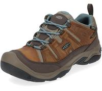 KEEN Women's Circadia Waterproof Hiking Shoe, Syrup North Atlantic, 37.5 EU