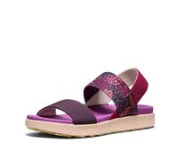 KEEN Women's Elle Backstrap Wedge Sandals, Beaujolais/Plum Perfect, 35.5 EU, Beaujolais Plum Perfect, 35 EU