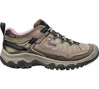 KEEN Targhee 4 Wanderschuhe für Damen, niedrige Höhe, langlebig, bequem, wasserdicht, Brindle/Nostalgie Rose, 37 EU