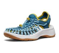 KEEN Women's Uneek Astoria Breathable Lifted Heel Two Cord Casual Water Sandals, Legion Blue/Reef Waters, 39 EU