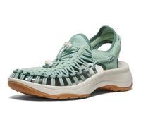 KEEN Women's Uneek Astoria Breathable Lifted Heel Two Cord Casual Water Sandals, Granitgrün, 38 EU