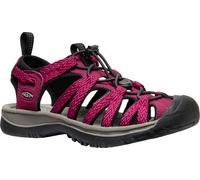 KEEN Damen Whisper Sandalen, Beaujolais Black