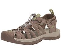KEEN Women's Whisper Closed Toe Durable Comfortable Easy On Washable Adventure Sandals, Timberwolf/Tarragon, 40 EU