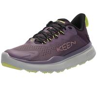 KEEN Women's Wk450 Comfortable Durable Lightweight Breathable Walking Shoes, Black Plum/Daiquiri Green, 40 EU