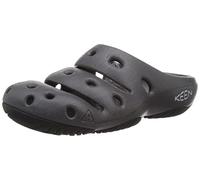 KEEN Yogui Damen-Clogs zum Reinschlüpfen, leicht, bequem, Schwarzer Magnet, 10 UK