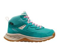 Keen - Youth Hightrail Mid WP - Wanderschuhe, Gr. 32-33, türkis (BrittanyBlue/CashmereRose)