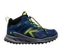 Wanderschuh KEEN "ZIONIC MID WP", Kinder, Gr. 36, blau (naval academy, evening primrose), Synthetik, Textil, Schuhe Wanderschuh, wasserdicht (51650610-36) naval academy, evening primrose