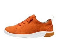 Keen - Youth's KNX Lace - Barfußschuhe, Gr. 35, rot/weiß (GoldFlame/StarWhite)