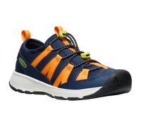 Keen - Youth's Motozoa Sneaker - Multisportschuhe, Gr. 32 EU 32/33, blau (NavalAcademy/BrightMarigold)