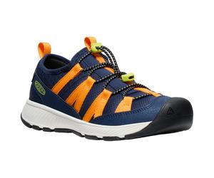 Keen - Youth's Motozoa Sneaker - Multisportschuhe, Gr. 35, blau (NavalAcademy/BrightMarigold)