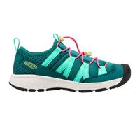 Keen - Youth's Motozoa Sneaker - Multisportschuhe, Gr. 36, türkis (Mediterranea/PinkLemonade)