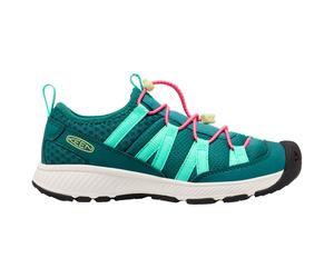 Keen - Youth's Motozoa Sneaker - Multisportschuhe, Gr. 38, türkis (Mediterranea/PinkLemonade)