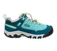 Keen - Youth's Targhee IV Low WP - Multisportschuhe, Gr. 32-33, türkis/blau (ReefWaters/DaiquiriGreen)