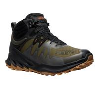 Keen - Zionic Mid WP - Wanderschuhe, Gr. 47 US 13, schwarz (DarkOlive/ScarletIbis)