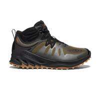 Keen - Zionic Mid WP - Wanderschuhe, Gr. 42, schwarz (DarkOlive/ScarletIbis)
