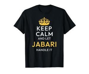 Keep Calm and Let Jabari Handle It, Funny Name T-Shirt