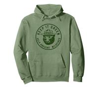 Keep It Green! Help Prevent Wildfires Vintage Smokey Bear Pullover Hoodie