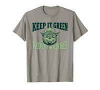 Keep It Green Vintage Smokey Bear Prevent Wildfires T-Shirt