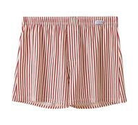 Keepink Boxershorts für Herren, lockere Passform, Baumwolle, Übergröße, gestreift, gewebt, bequeme Pyjama-Shorts, atmungsaktive Unterhose, Unterwäsche, Herren-Boxershorts, UK-entspannte Passform, 1 x