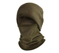 Keeplus Kapuzenschal-Set, Polar Fleece Balaclava Hood Face Mask, Sturmhaube Herbst Winter Balaclava, Multifunktionale Balaclava Gesichtsmaske Skimaske Motorradmaske für Outdoorsports Radfahren (Grün)