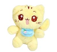 Keeychain Plüsch Schlüsselanhänger | Keychain Cat | Key Ring Tier | Key Ring Plüsch Katze | Plüsch-Kuchen mit weicher Cartoon-Katze | Plüschtiere |