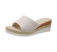 Keilabsatz-Sandalen für Damen, modisch, einfach, robust, mit Absatz, Slip-On-Hausschuhe, bequem, rutschfest, große Schuhe