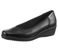 Keilpumps ARA "ZÜRICH", Damen, Gr. 9 (43), schwarz, Lackleder, Nappaleder, unifarben, Schuhe, Business Schuh, Pumps, Festtagsschuh mit Keilabsatz, H-Weite (82942544-9) schwarz