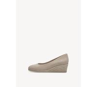 Tamaris Damen Klassische Ballerinas, Frauen Flats,Comfort Lining,TOUCHit-Fußbett,Slip-ons,klassisch elegant,Ballerinen,Nude,36 EU